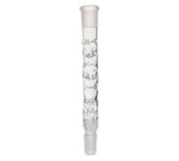 7.87 In Laboratory Glass Distillation Column, 24/40 Ground Joint, Multi-Port Setup, Marked With Graduations, Suited For Chemistry Procedures