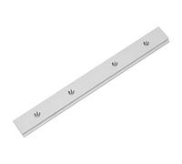 7.8in Aluminum T Track Miter Slot Bar with M6/ M8 Threads, 4 Hole Jig Fixture for Router Table Saw Fence Woodworking (2Pack) (T Slider 200mm M6 Teeth)