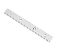 7.8in Aluminum T Track Miter Slot Bar with M6/ M8 Threads, 4 Hole Jig Fixture for Router Table Saw Fence Woodworking (2Pack) (T Slider 200mm M6 Teeth) (T Slider 200mm M8 Teeth)
