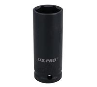 7/8in Double Deep Impact Imperial SAE Socket 1/2in Drive 6 Sided Single Hex