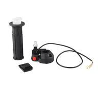 7/8in Throttle Grip, 47cc 49cc Mini Moto ATV Quad Bike Kill Switch, Rubber Handlebar Control