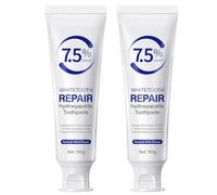 7.9% Hydroxyapatite Toothpaste 2Pcs Nano Hydroxyapatite, Repairs Teeth & Reduces Sensitivity, Natural Peppermint, Provides Long-Lasting Freshness