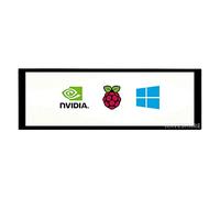 7.9 Inch HDMI Screen Capacitive Touch Screen for Raspberry Pi 4B+ 4B 3B+ 3B 2B+ Zero W WH 2W Jetson Nano PC 400×1280 IPS Touchscreen Toughened Glass Cover