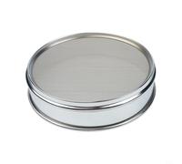 7.9 Inch Test Sieve with Double Layer Frame - Stainless Steel Mesh Strainer for Metal Ash Powder Analysis Lab Equipment 20cm(90 mesh)
