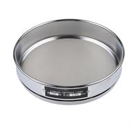 7.9 Inch Test Sieve with Double Layer Frame - Stainless Steel Mesh Strainer for Metal Ash Powder Analysis Lab Equipment 20cm(250 mesh)