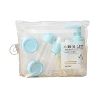 7/9 Pcs Travel Bottles Set Leak Proof Cosmetics Bottles Small Bottles Toiletry Bottles Travel Size Containers