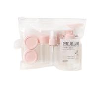 7/9 Pcs Travel Size Containers Travel Bottles Set Cosmetic Bottles Empty Shampoo Container For Cream Shampoo