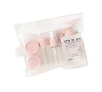 7/9 Pcs Travel Size Containers Travel Bottles Set Cosmetic Bottles Empty Shampoo Container For Cream Shampoo