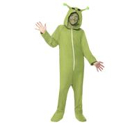 (7-9 Years, Green) Smiffys Childrens/Kids Alien Costume