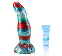 7.9n Monster Giant Fantasy Dildo with Large Suction Cup, Silicone Dragon Dildo Plug Flexible G Spot Adult Large for Women and Men