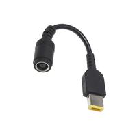 7.9x5.4mm Round to Square Chargers Extension Cable for Laptop Power Adapter Chargers Conversion Cord Laptop Cable
