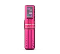 7 Adjustable Strokes Wireless Tattoo Gun Wireless Tattoo Machine with 1,800 mAh Capacity Wireless Power Supply, Coreless Motor, Digital LED Display Tattoo Pen VIRGO HKP15-A