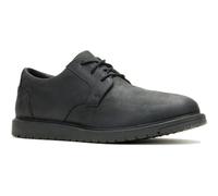 (7 (Adults'), 7 (Adults')) Hush Puppies JENSON MUDDY RIVER Leather Men's Black Oxford Shoes