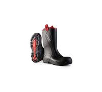 (7 (Adults')) Dunlop C76204306 Purofort + Rugged Full Safety Wellington Black Size 6