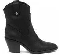 (7 (Adults')) Feather | Black | Ladies Cowboy Boots