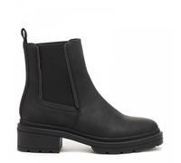 Rocket Dog Iggie Ladies Mid Boot Grey Elasticated Fashion Black Women's