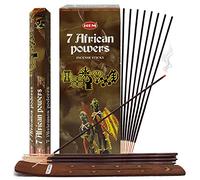 7 African Powers Incense Sticks And Incense Stick Holder Bundle Insence Insense Hem Incense Sticks