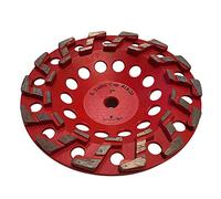 7" Aggressive Grinding Wheel #18/20 Diamond 5/8"-11 Arbor for Concrete and Paint, Epoxy, Mastic, Coating Removal