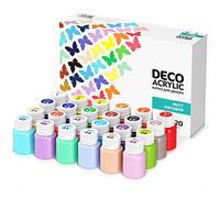 7 Artists Acrylic Paint Set - 24x20 ml for Rock Painting, Paper, Ceramic, Model | Craft Paint