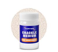 7 Artists Crackle Medium 100 ml - Acrylic Medium for Art and Crafts | Clear Crackle Glaze for Acryl Paint, Decoupage | Crackle Paint Effect on Canvas and Decorative Surfaces