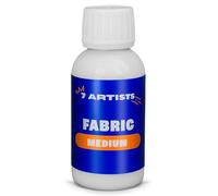 7 Artists Fabric Medium 125 ml - for Acrylic Paint | Acrylic Textile Medium Paint For Fabric