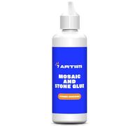 7 Artists Mosaic Glue 80 ml - Perfect For Arts, Crafts & DIY - Transparent | Adhesive Mosaics Glue Clear