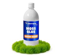 7 Artists Moss Glue 1000 ml - Strong Craft Glue for Decorative Art and DIY | Ideal for Preserved, Reindeer, Artificial, Fake Moss Wall Crafting