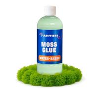 7 Artists Moss Glue 500 ml Green - Strong Craft Glue for Decorative Art and DIY | Ideal for Preserved, Reindeer, Artificial, Fake Moss Wall Crafting