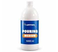 7 Artists Pouring Medium for Acrylic Paint 1000 ml - Professional Paint Conditioner for Fluid Art | Glossy Acrylic Medium for Pouring & Fluid Techniques