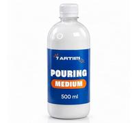 7 Artists Pouring Medium for Acrylic Paint 500 ml - Professional Paint Conditioner for Fluid Art | Glossy Acrylic Medium for Pouring & Fluid Techniques