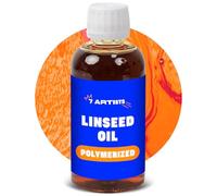 7 Artists Premium Polymerized Linseed Oil for Oil Paint 250 ml | Linseed Paint Medium, Thinner