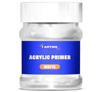 7 Artists White Acrylic Gesso Primer 230 ml for Canvas, Oil and Acrylic Painting