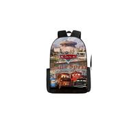 (7, backpack) Cars Backpack for Primary and Middle School Students, Cartoon Backpack, Large Capacity Crossbody Bag, Pencil Case