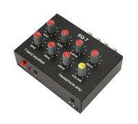 7 Band Equalizer EQ, Car Amplifier Volume Adjustable Durable Input 2 Channels DC 5-12V Power Supply 3.5mm Interface for Boat