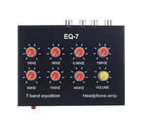 7 Band Sound Equalizer 2 Channel Audio Mixer Equalizer Digital Sound Equalizer