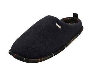 (7) Barbour Hexham Mens Slippers in Navy