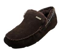 (7) Barbour Monty Mens Slippers in Brown