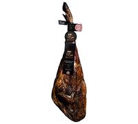 7 BELLOTAS Acorn-fed 100% Iberico Ham | Jamon Pata Negra Bellota | Spanish Iberian Ham Leg with 48 Months (Bone-in +8,0KG)