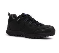 (7, Black/Blue) Trespass Mens Black Waterproof Boots Finley