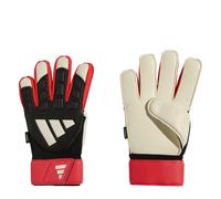(7, Black/Red/White) Adidas Unisex Adult Predator Match Fingersave Goalkeeper Gloves