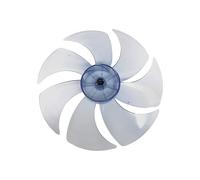 7-blade 12 inches Electric Fan Parts material Transparent Fan Blade