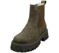 (7) Buffalo Aspen Warm Vegan Womens Chelsea Boots in Khaki