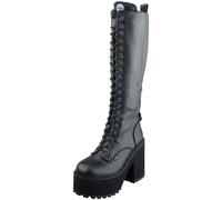 Buffalo - Killah Lace Up Hi Vegan Nappa Black - Girl Shoes - black - EU 41 - Synthetic/Synthetic/Rubber EU 41