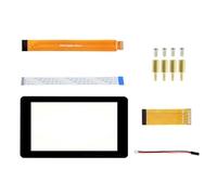 7" Capacitive Touch Screens 1024x600 IPSs LCD For Compute Module Models 60Hz Refreshes Rate