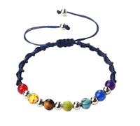 7 Chakra Bracelets Beads Handmade Braided Bracelet Adjustable