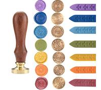 7 chakra Seal Wax Stamps with 7 wax