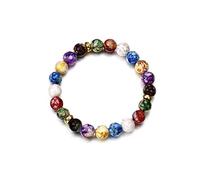 7 Chakras Reiki Healing Stone Bracelet Yoga Balance Energy Volcanic Beads Handmade Jewelry Bracelets Pulsera Beaded