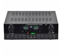 7 Channel AV Power Amplifier, 1200W HiFi Stereo Bluetooth 5.2 Receiver with FM Radio, USB, SD Card, Remote Control, Karaoke Audio Amplifier for Home Theatre & Speakers