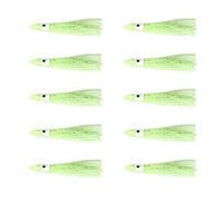 7 Color 10PCS/lot Squid Hook Soft Baits Fishing Lures Artificial Hook Jigs Shrimp Fishing Tool Trolling Squid Baits