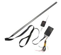 7 Color 48 LED RGB 56cm Car Knight Rider Flash Strobe Strip Light Waterproof